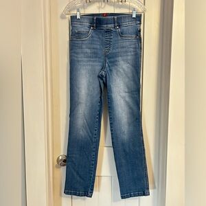 Spanx Straight Leg Classic Mid Blue Women's Jeans Size Medium